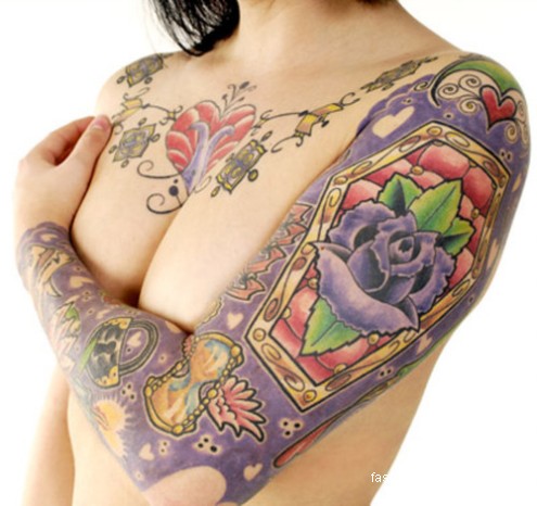sleeve-tattoos-designs-womens-girls-tattoos- 2