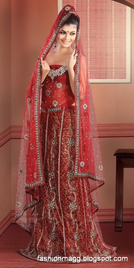 Indian-Pakistani-Beautiful-Bridal-wedding-Dress-Collection-2012-2013-Bridal-Saree-Lehanga-10