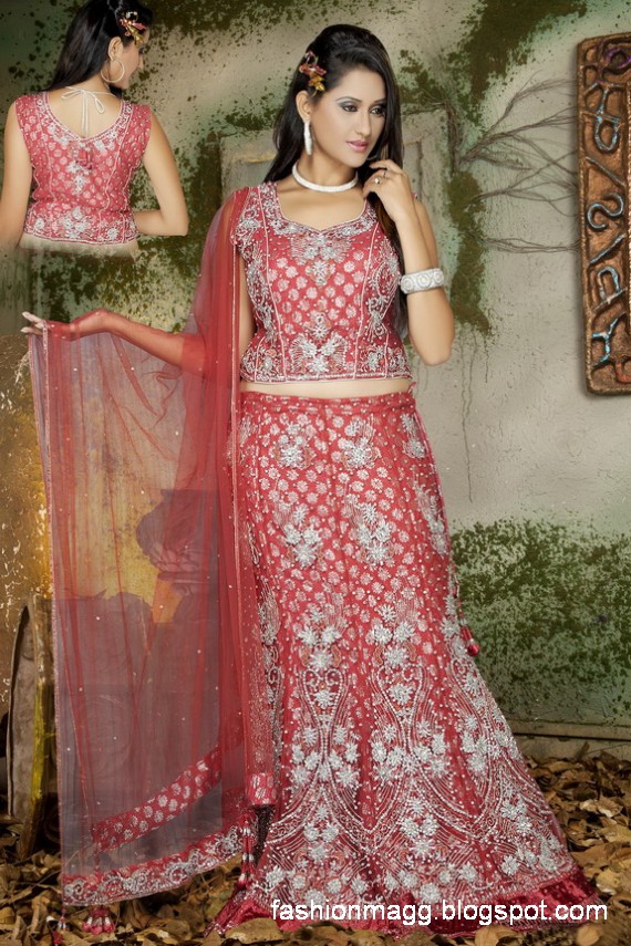 Indian-Pakistani-Beautiful-Bridal-wedding-Dress-Collection-2012-2013-Bridal-Saree-Lehanga-