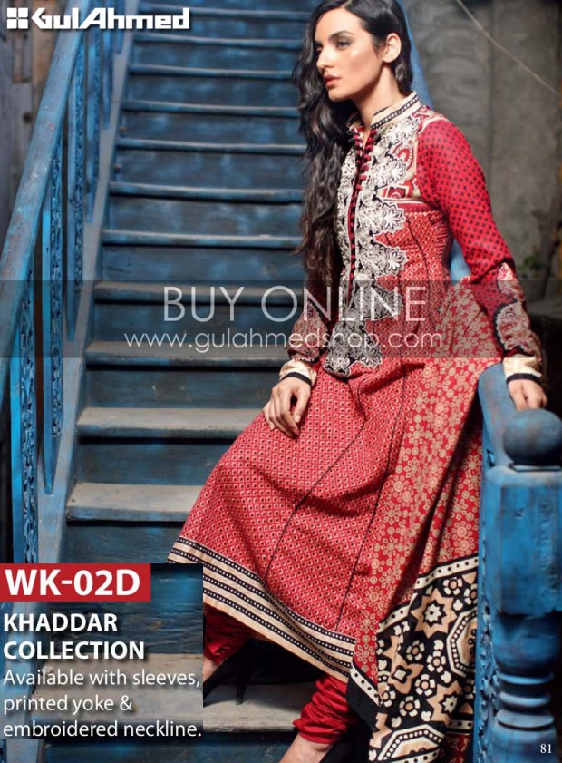 Gul Ahmed Winter Dress Designs Collection 2012-2013-Gul Ahmed Clothes Fashion-Idea by Gul Ahmed13