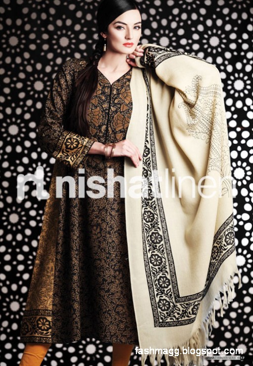 Nishat-Linen-Winter-Dresses-Collection-2013-Nishat-Linen-Fancy-Frocks-Shalwar-Kamiz-5