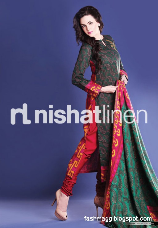 Nishat-Linen-Winter-Dresses-Collection-2013-Nishat-Linen-Fancy-Frocks-Shalwar-Kamiz-7