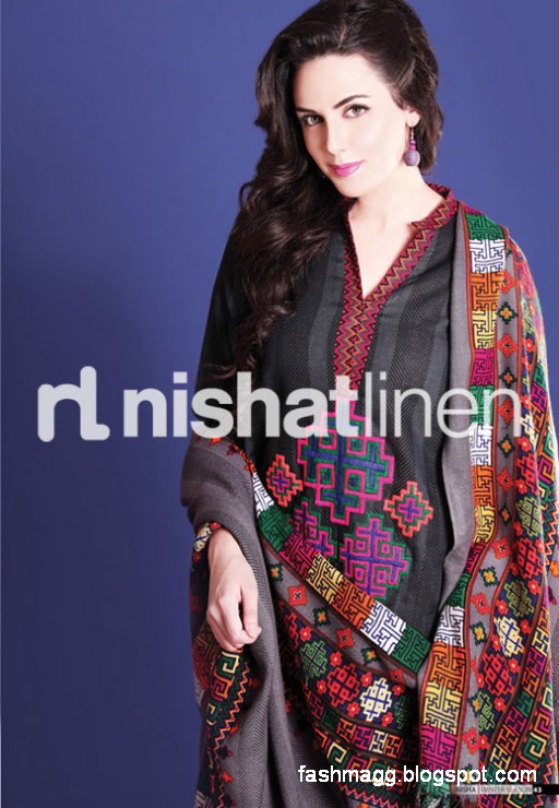 Nishat-Linen-Winter-Dresses-Collection-2013-Nishat-Linen-Fancy-Frocks-Shalwar-Kamiz-8