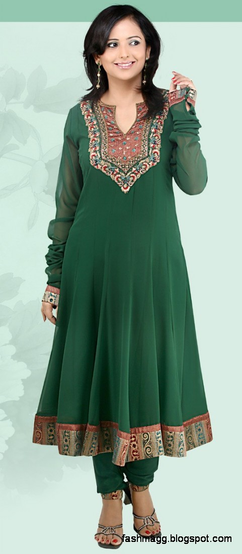Anarkali Frocks Indian-Pakistani Anarkali Shalwar-Kameez New Fashion Dress Designs Collection 2013-6