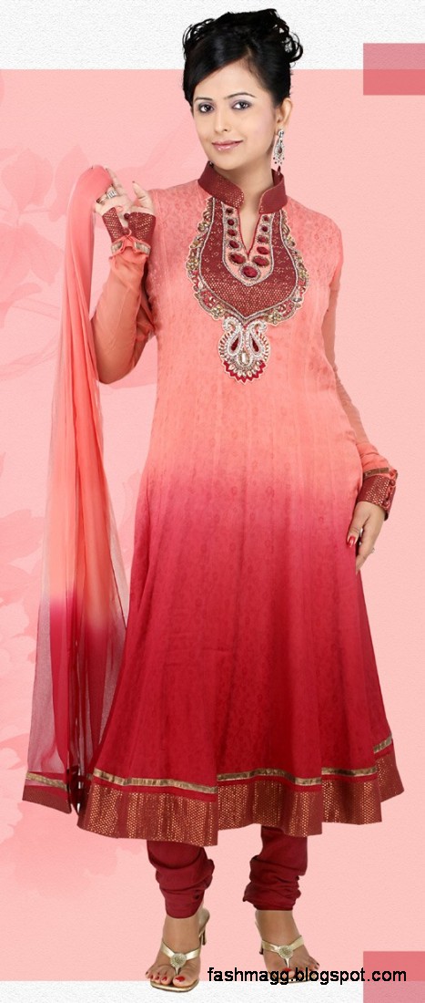 Anarkali Frocks Indian-Pakistani Anarkali Shalwar-Kameez New Fashion Dress Designs Collection 2013-7