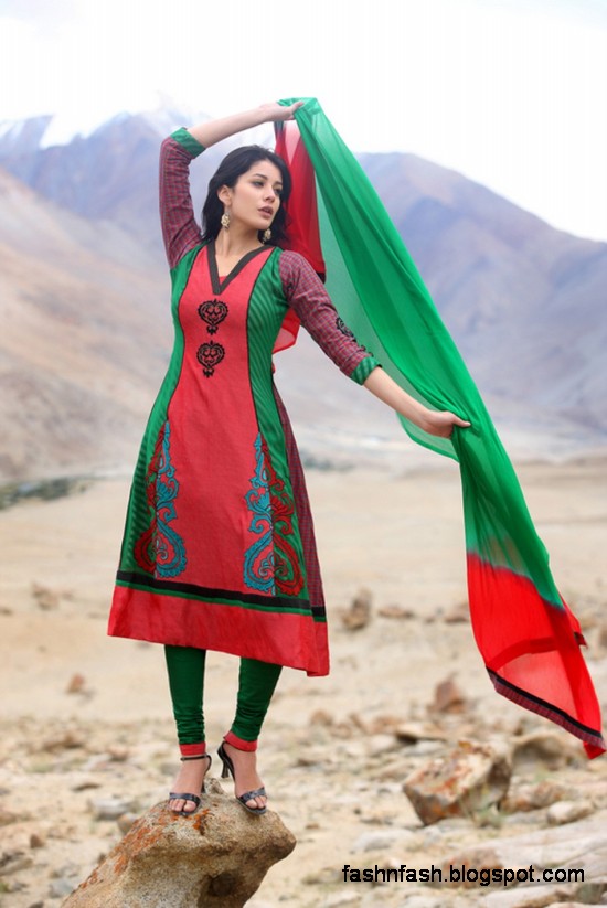 Indian-Pakistani-Casual-Shalwar-Kameez-Design-Churidar-Salwar-Kamiz-New-Trend-Fashion-Dress-5