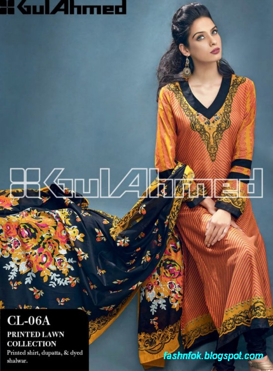 Gul-Ahmed-Lawn-Summer-Spring-New-Fashionable-Dress-Designs-Collection-2013-12