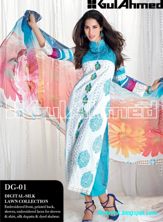 Gul-Ahmed-Lawn-Summer-Spring-New-Fashionable-Dress-Designs-Collection-2013-13