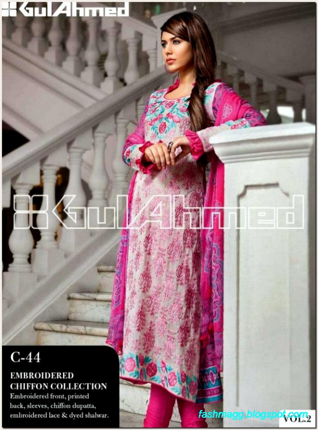 Gul-Ahmed-Lawn-Vol-2-Spring-Summer-New-Fashionabe-Clothes-Dress-Designs-Collection-2013-9
