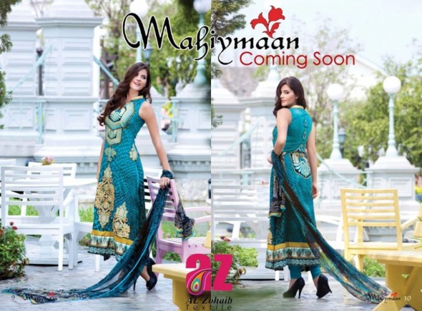 Mahiymaan-Lawn-Collection-2013-By-Al-Zohaib-Textiles-New-Latest-Fashionable-Clothes-5