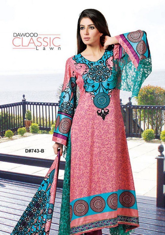 Dawood-Textile-Classic-Lawn-Collection-2013-New-Latest-Fashionable-Clothes-Dresses-17