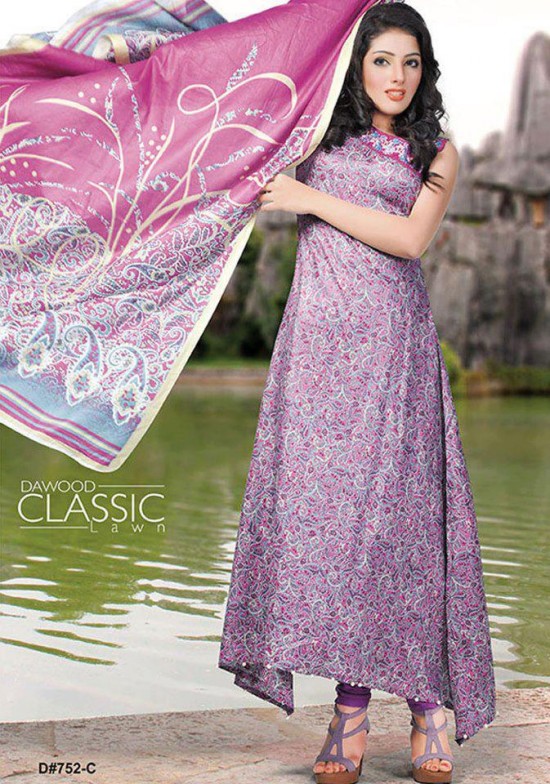 Dawood-Textile-Classic-Lawn-Collection-2013-New-Latest-Fashionable-Clothes-Dresses-8