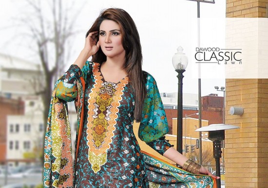 Dawood-Textile-Classic-Lawn-Collection-2013-New-Latest-Fashionable-Clothes-Dresses-