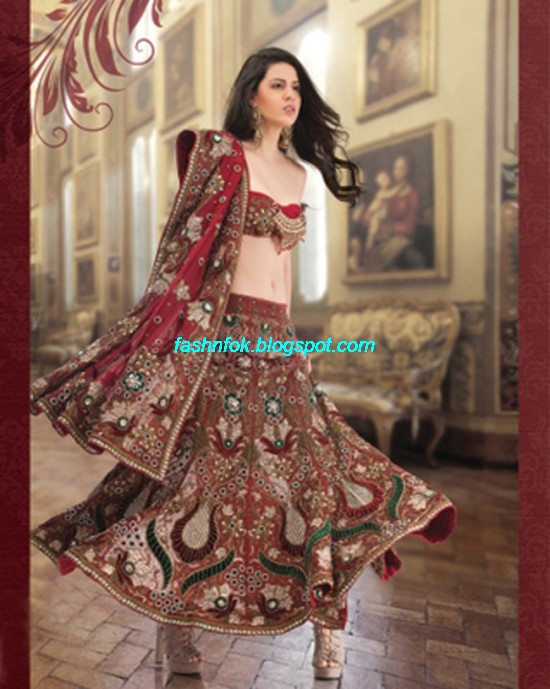 Indian-Beautiful-Bridal-Lehenga-Choli-Dress-for-Brides-Wear-New-Fashionable-Dress-Design-2013-3