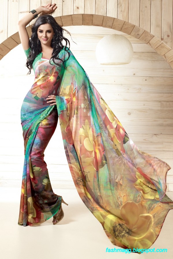 Printed-Saree-Indian-Pakistani-Beautiful-New-Fashionable-Sari-Collection-2013-3