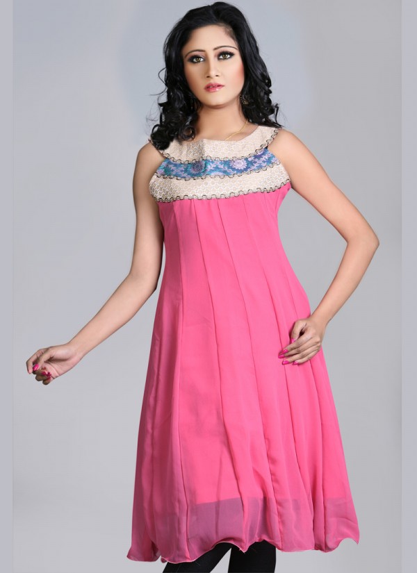 ... -Tunic-Kurti-Designs-2013-Indian-Tunic-Kurti's-Fashionable-Dress-1