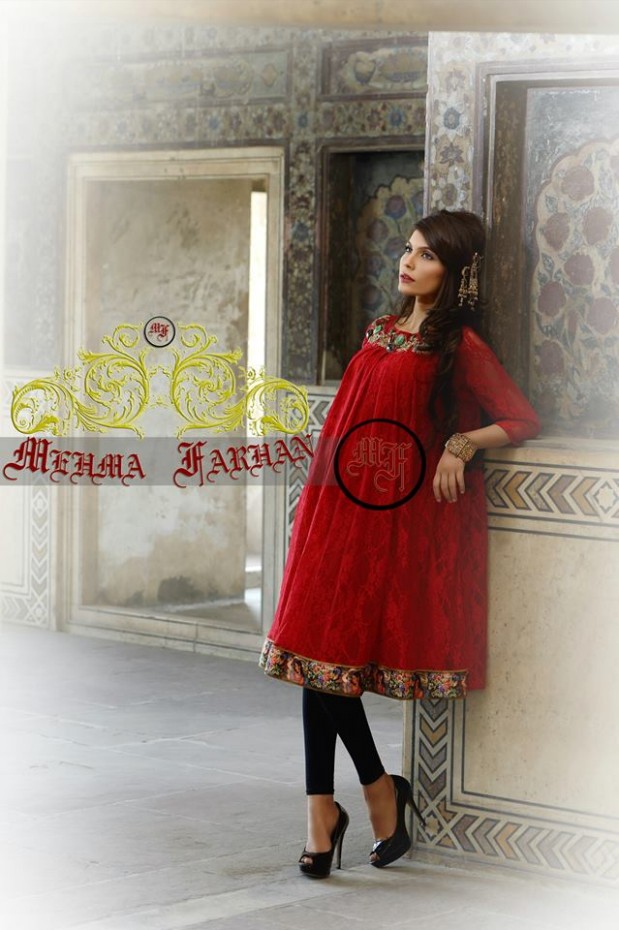 Mehma-Farhan-Stylish-Indian-Pakistani-Bridal-Wedding-Dresses-Design-2013-For-Girls-3