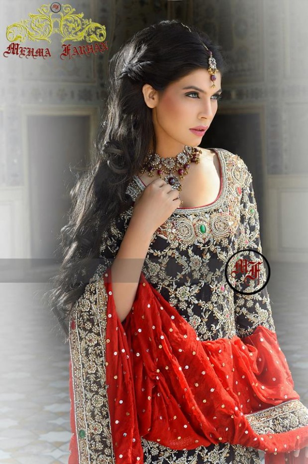 Mehma-Farhan-Stylish-Indian-Pakistani-Bridal-Wedding-Dresses-Design-2013-For-Girls-5