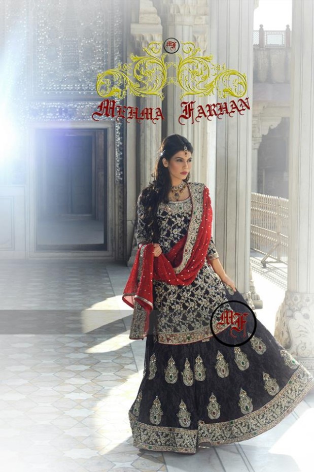 Mehma-Farhan-Stylish-Indian-Pakistani-Bridal-Wedding-Dresses-Design-2013-For-Girls-8