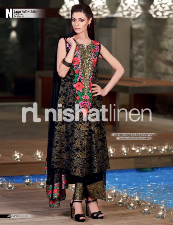 Nishat Linen New Collection 2014