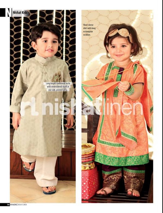Nishat-Linen-New-Latest-Eid-Suits-Kids-Wear-Dresses-Collection-2013-5