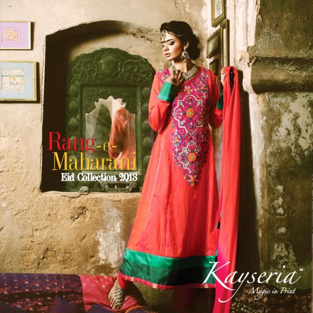 Rang-e-Maharam-New-Eid-Dress-Collection-2013-for-Girls-Womens-By-Kayseria-