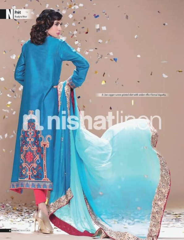Nishat-Linen-Eid-Dress-Collection-2013-Pret-Ready-to-Wear -Lawn-Ruffle-Chiffon-for-Girls-Womens-1