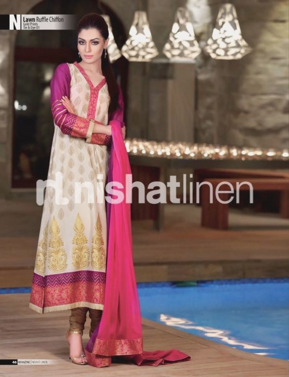 Nishat-Linen-Eid-Dress-Collection-2013-Pret-Ready-to-Wear -Lawn-Ruffle-Chiffon-for-Girls-Womens-2