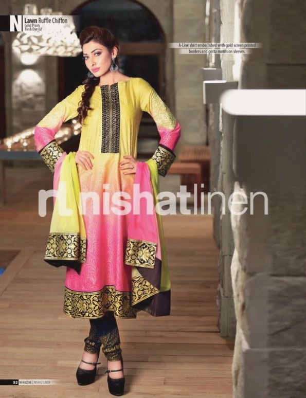 Nishat-Linen-Eid-Dress-Collection-2013-Pret-Ready-to-Wear -Lawn-Ruffle-Chiffon-for-Girls-Womens-5