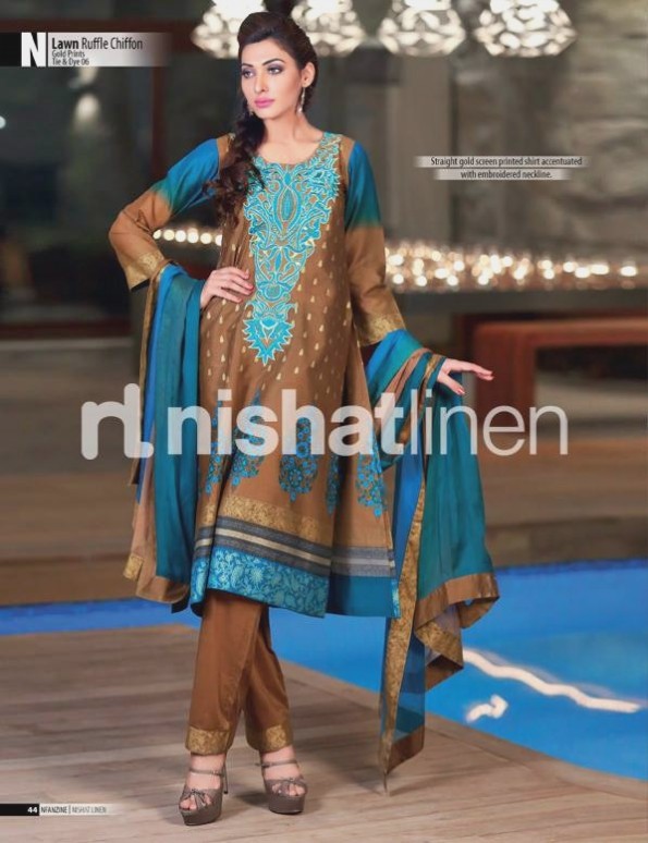 Nishat-Linen-Eid-Dress-Collection-2013-Pret-Ready-to-Wear -Lawn-Ruffle-Chiffon-for-Girls-Womens-6