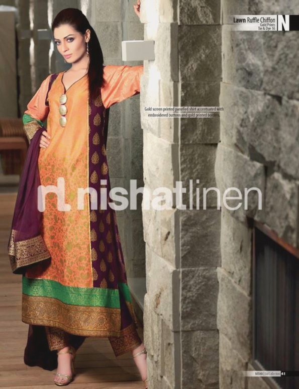 Nishat-Linen-Eid-Dress-Collection-2013-Pret-Ready-to-Wear -Lawn-Ruffle-Chiffon-for-Girls-Womens-7