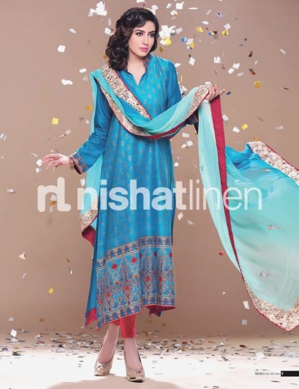 Nishat-Linen-Eid-Dress-Collection-2013-Pret-Ready-to-Wear -Lawn-Ruffle-Chiffon-for-Girls-Womens-