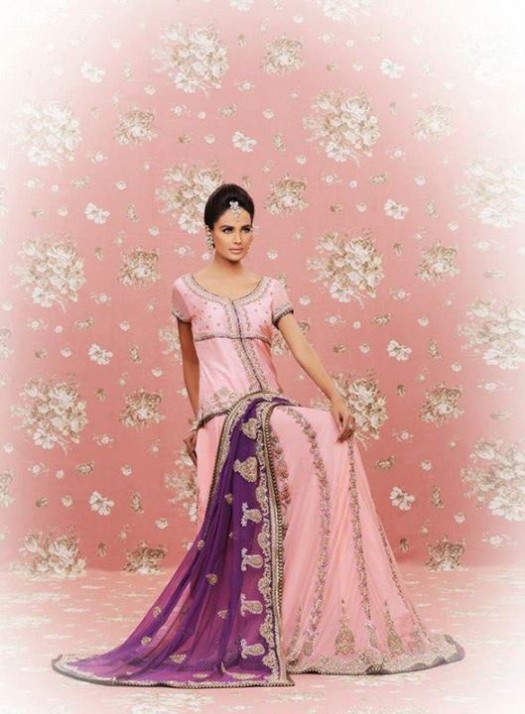 Beautiful-Indian-Pakistani-Girls-Bridal-Walima-Dresses-Trend-2013-2014-3