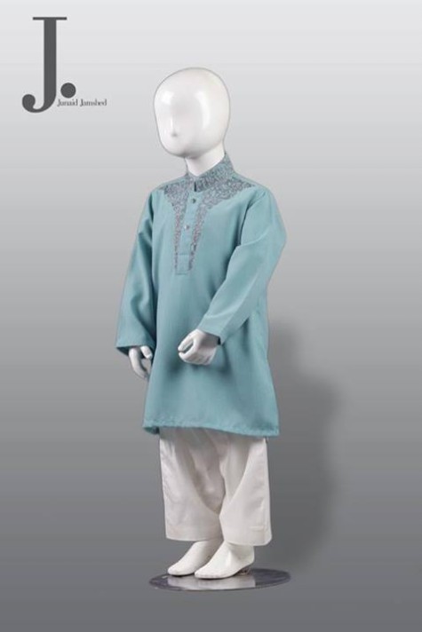 Kids-Child-Wear-Kurta-Shalwar-Kameez-New-Fashionable-Clothes-Collection-2013-by-Junaid-Jamshed-2