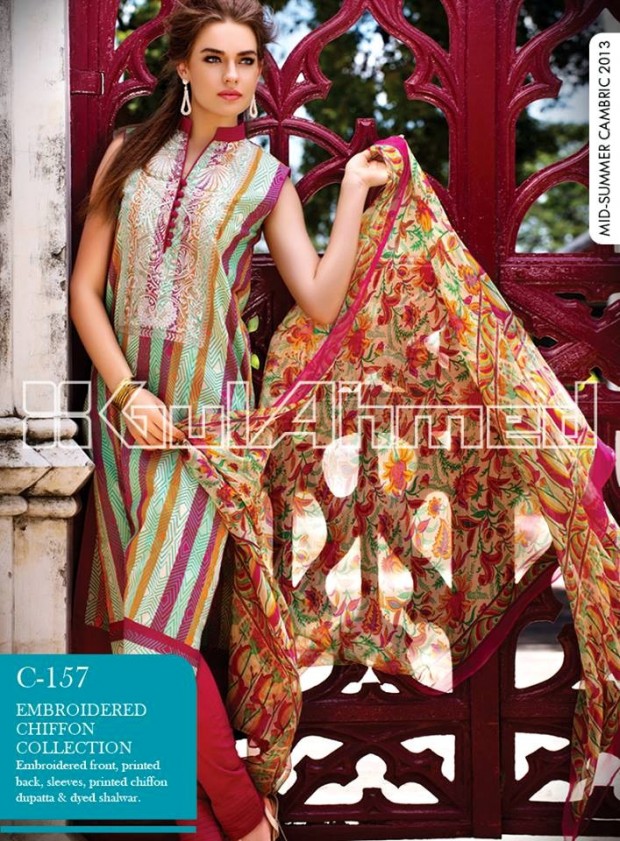 Mid-Summer-Cambric-Collection-2013-Gul-Ahmed-Printed-Embroidered-Fashionable-Dress-for-Girls-Women-15