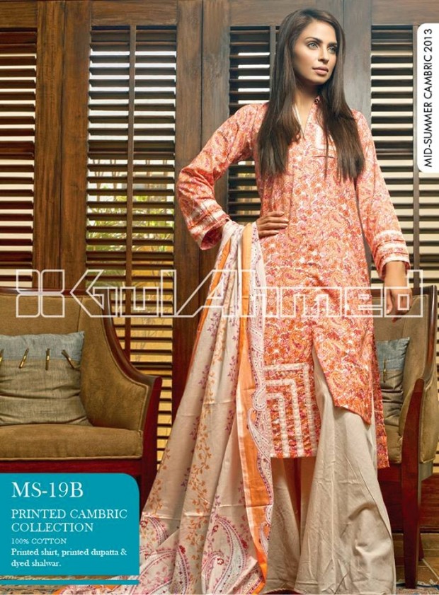 Mid-Summer-Cambric-Collection-2013-Gul-Ahmed-Printed-Embroidered-Fashionable-Dress-for-Girls-Women-9
