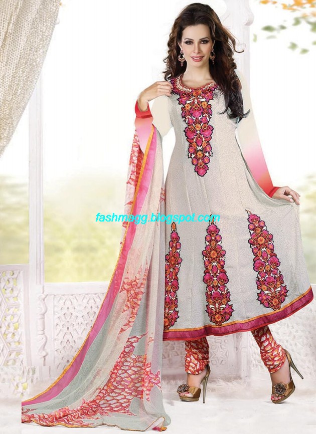 New-Designers-Anarkali-Frock-Churidar-Salwar-Kameez-Latest-Fashion-Dress-2013-4