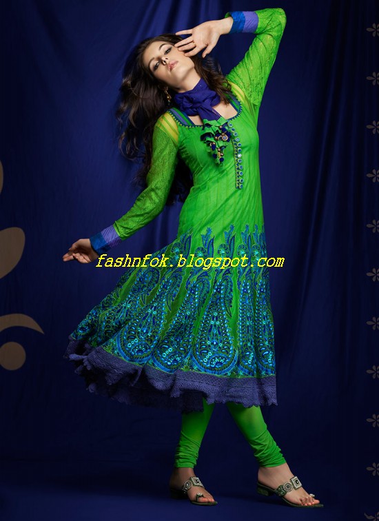 Anarkali-Formal-Party-Wear-Girls-Frock-New-Indian-Pakistani-Designer-Fashion-Dress-8