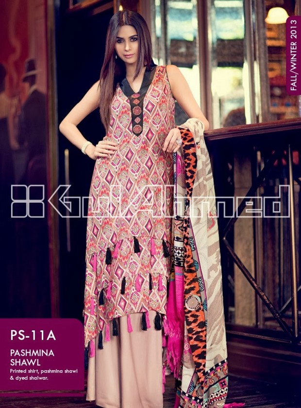 Beautiful-Cute-Girls-New-Fashionable-Dress-Design-by-Gul-Ahmed-Fall-Winter-Collection-2013-14-16
