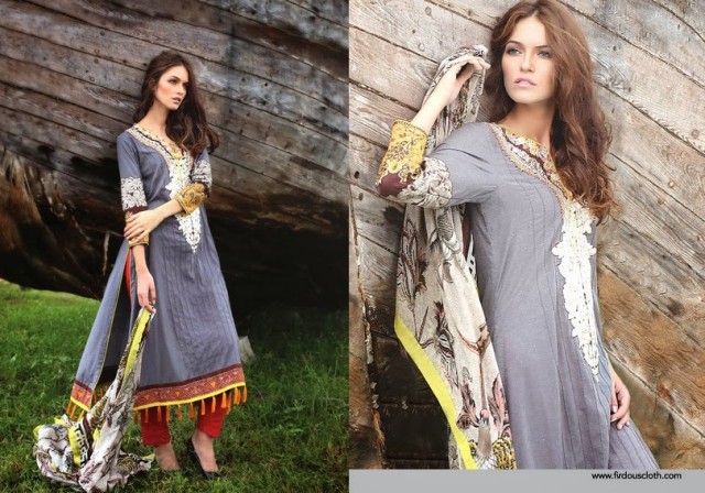 Women-Girls-Fall-Winter-Dress-2013-14-Exclusive-Winter Suits-by-Firdous-Clothes-5