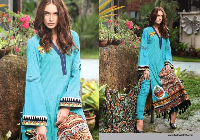 Women-Girls-Fall-Winter-Dress-2013-14-Exclusive-Winter Suits-by-Firdous-Clothes-6