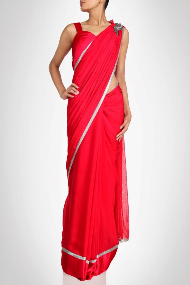 Amazing-Style-Designer-Wedding-Anarkali-Churidar-Frock-And-Sarees-Dress-by-Gaurav-Gupta-10