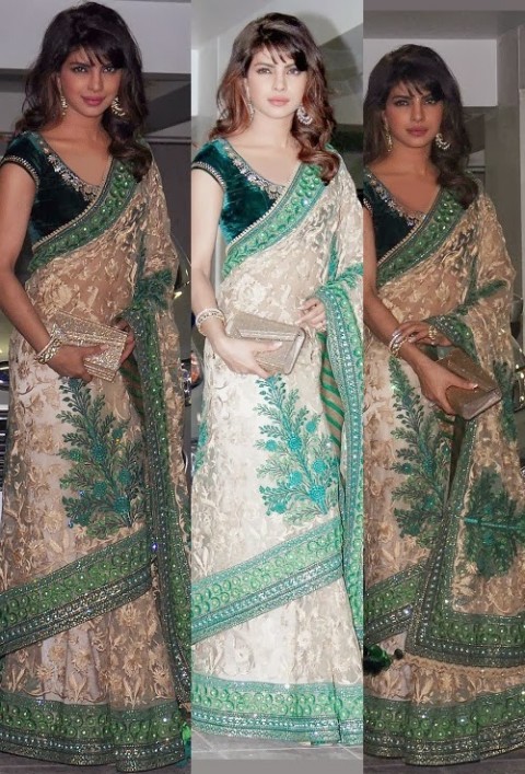 Priyanka Chopra Wear Beautiful Diwali Dress Party Celebration
