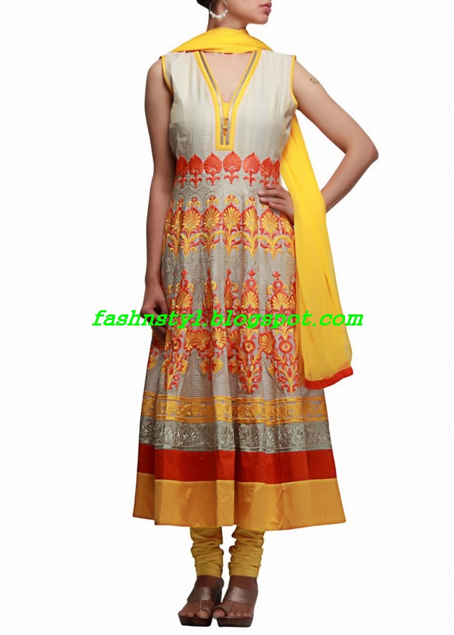 Anarkali-Fancy-Embroidered-Churidar-Frock-New-Fashion-For-Girls-by-Designer-Kalki-