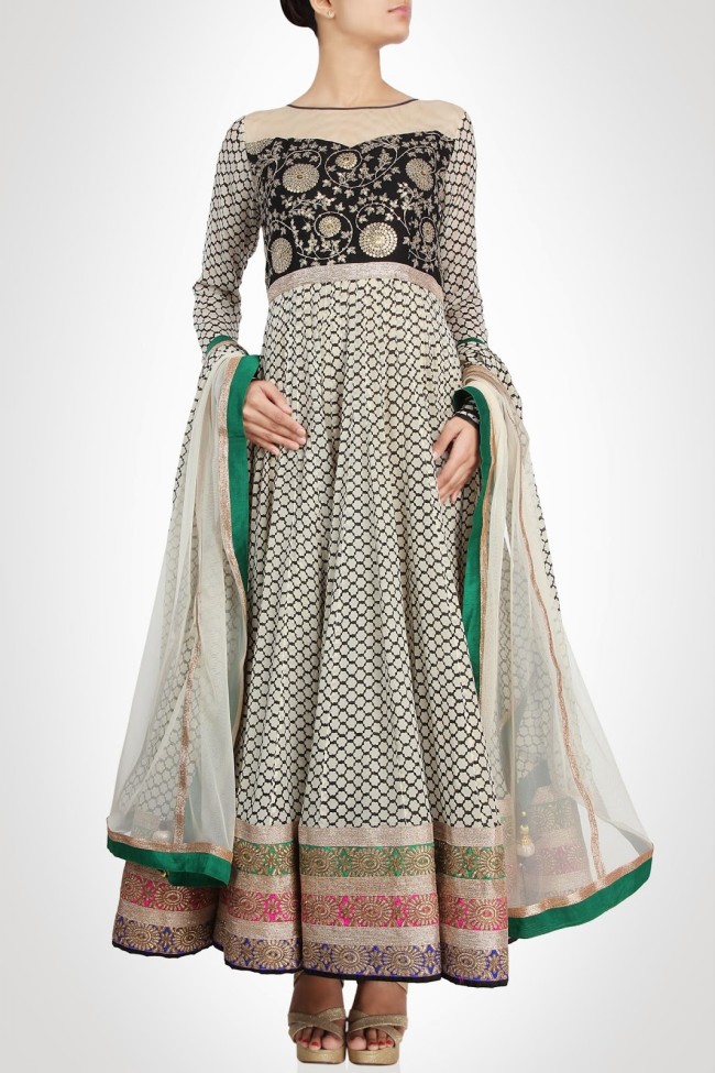 Beautiful-Gorgeous-Wedding-Bridal-Anarkali-Frock-Dresses-for-Girls-Fashion-by-Designer-Kiran-&-Shruti-Aksh-12
