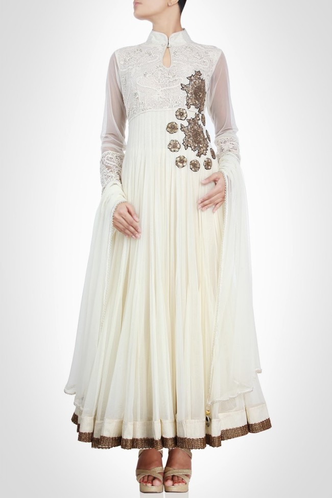 Beautiful-Gorgeous-Wedding-Bridal-Anarkali-Frock-Dresses-for-Girls-Fashion-by-Designer-Kiran-&-Shruti-Aksh-5