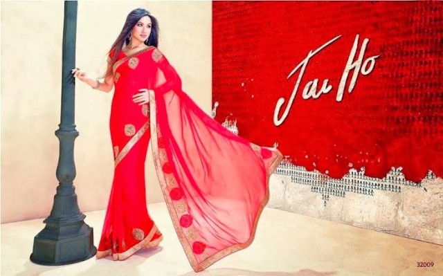 Bollywood-Movie-Jai-Ho-Saree-Dress-Indian-Womens-Girls-Wear-New-Fashion-Suits-Sari-14