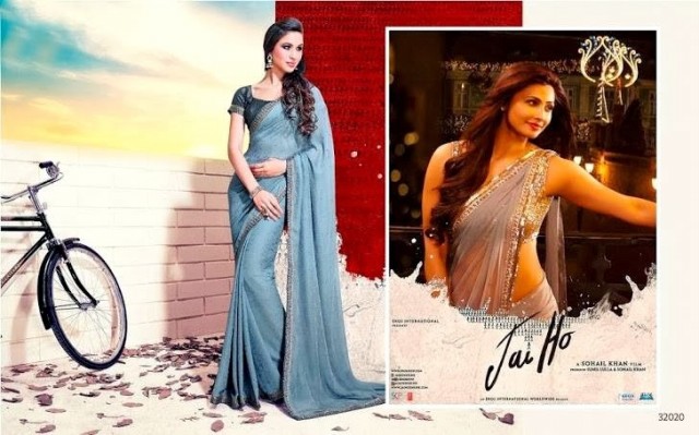 Bollywood-Movie-Jai-Ho-Saree-Dress-Indian-Womens-Girls-Wear-New-Fashion-Suits-Sari-2