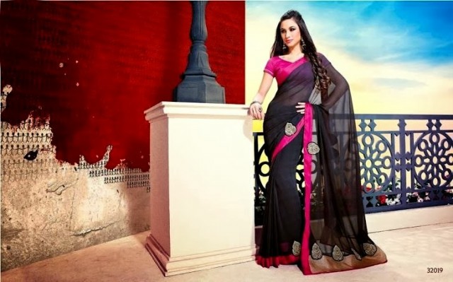 Bollywood-Movie-Jai-Ho-Saree-Dress-Indian-Womens-Girls-Wear-New-Fashion-Suits-Sari-3