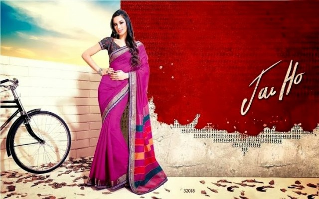 Bollywood-Movie-Jai-Ho-Saree-Dress-Indian-Womens-Girls-Wear-New-Fashion-Suits-Sari-4